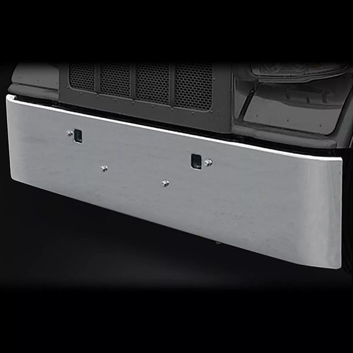 09+ Kenworth 900B 10GA Bumper with Tow & Mount Holes