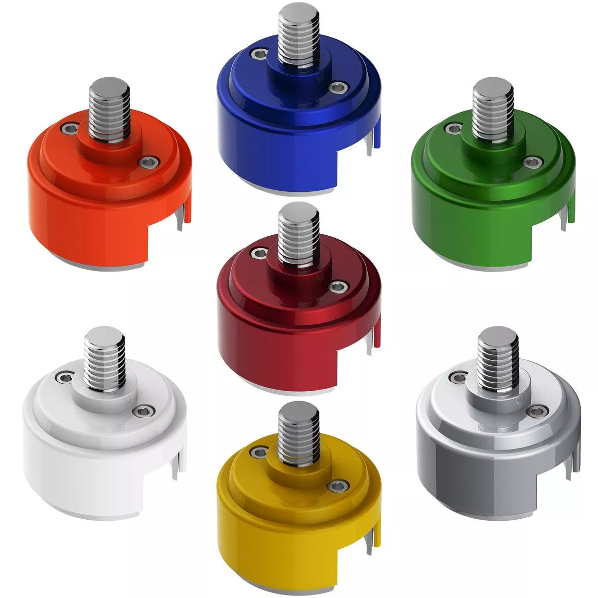 1/2″-13 Thread-On Shift Knob Mounting Adapter For Eaton Fuller Style 13/15/18 Shifter (Various Colors)