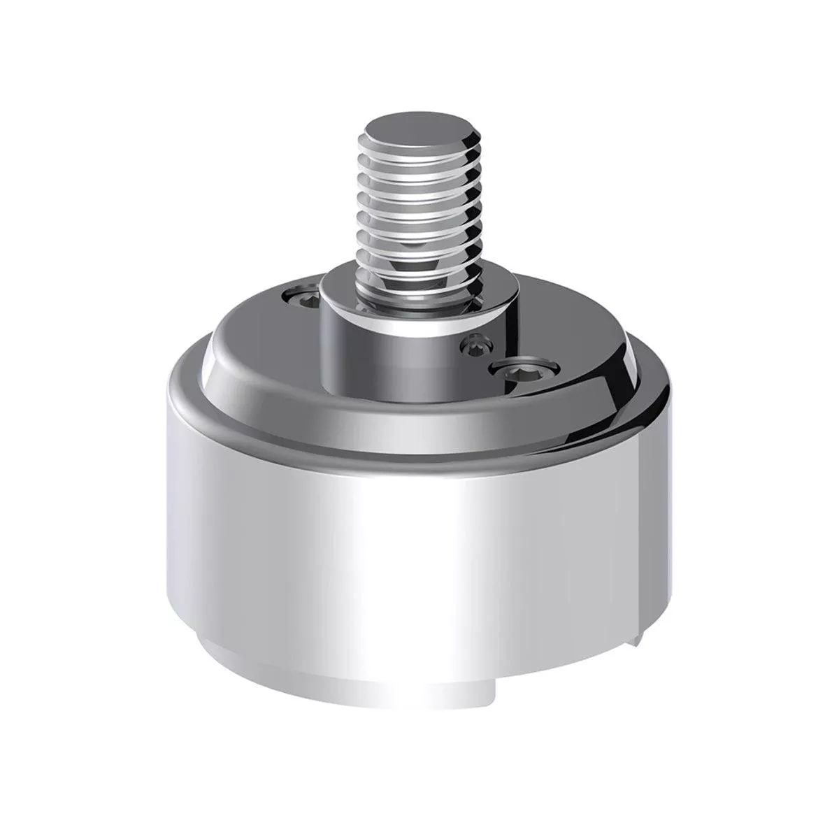 1/2″-13 Thread-On Shift Knob Mounting Adapter For Eaton Fuller Style 9/10 Shifter (Chrome)