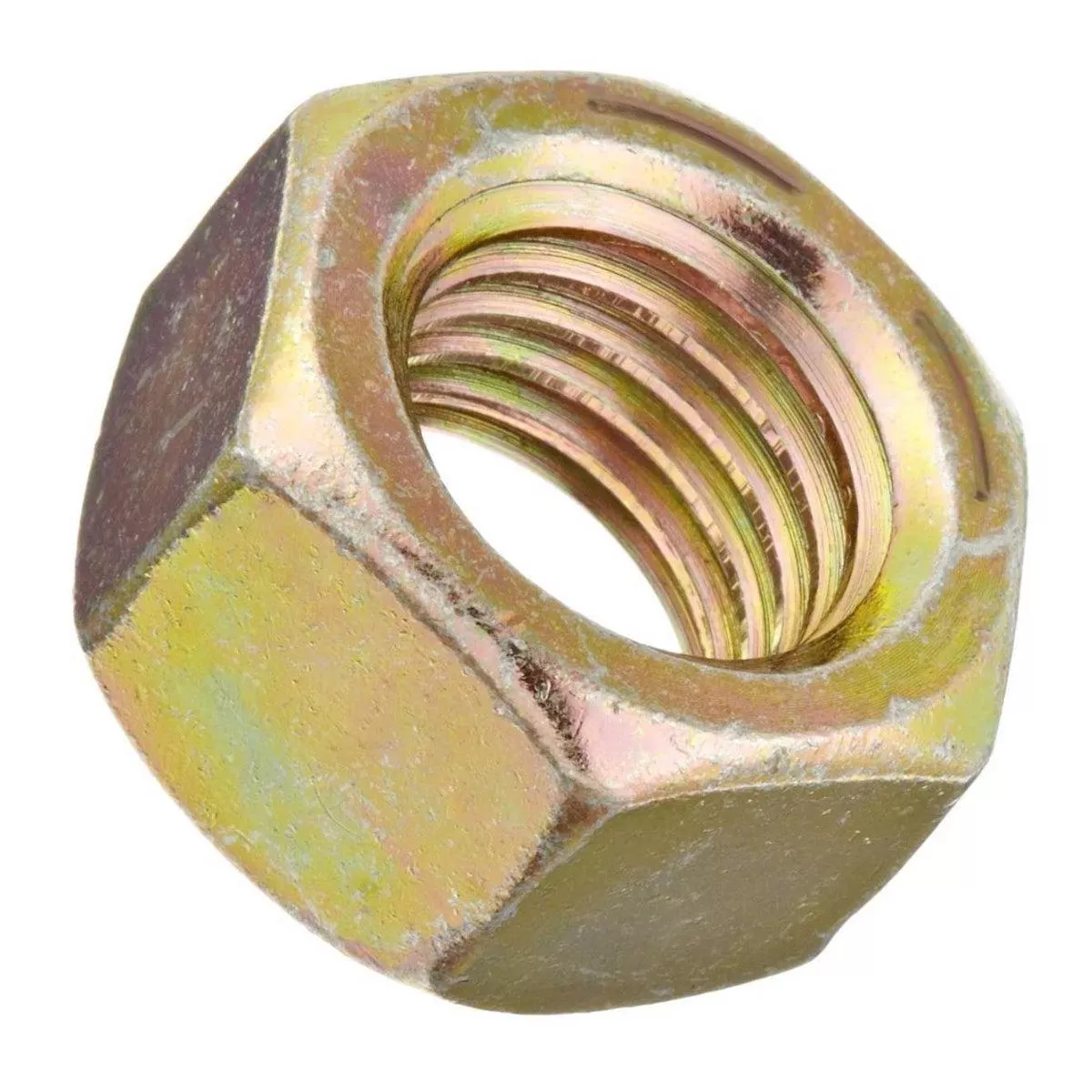 1/2″-13 Yellow Zinc Finish Hex Nut Grade 8
