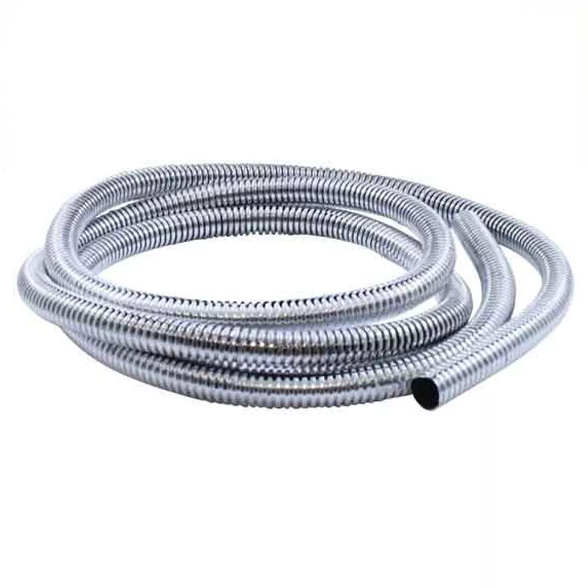 1/2 Inch X 20 feet Chrome Wire Loom