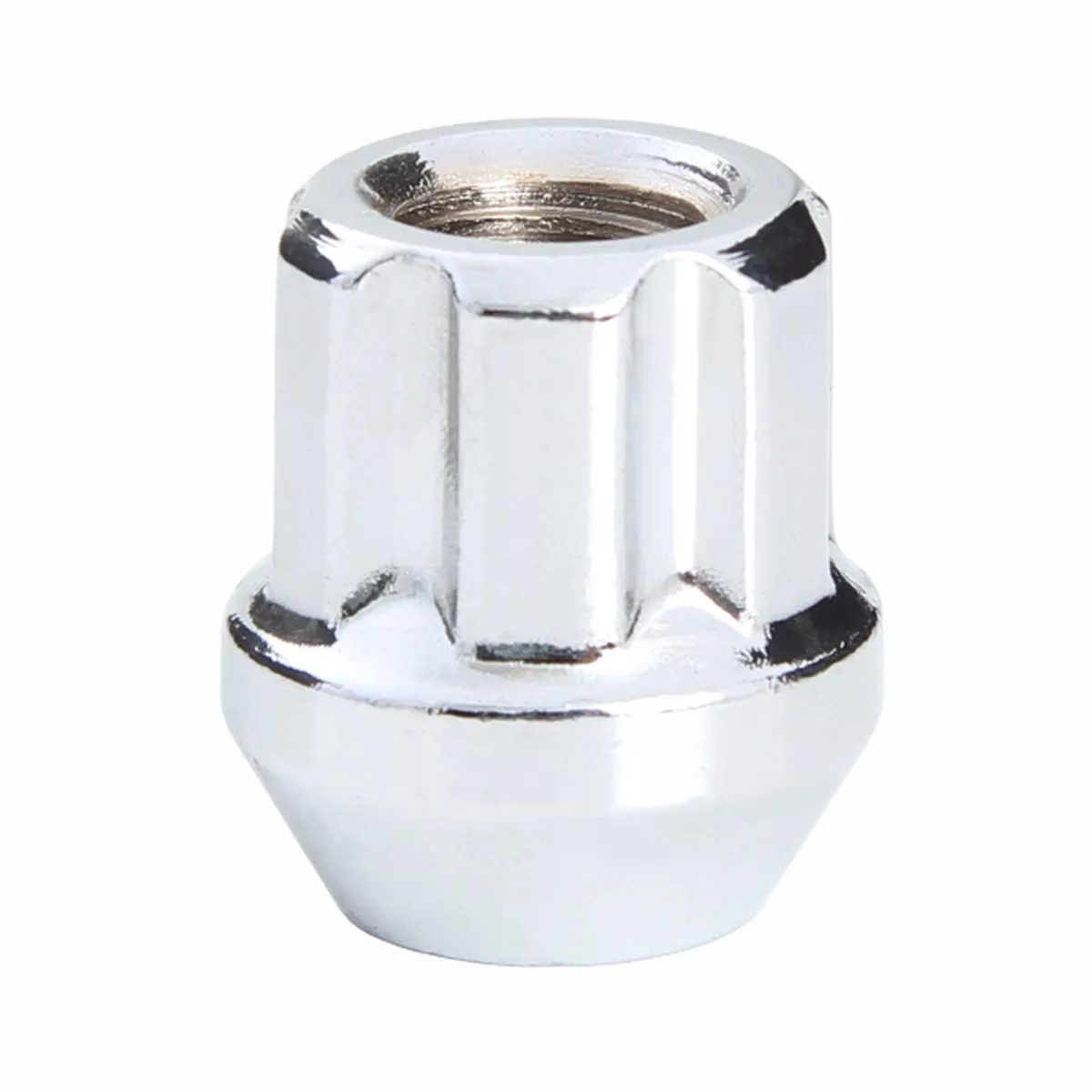 1/2RH 6 Spline Open End Nut Chrome
