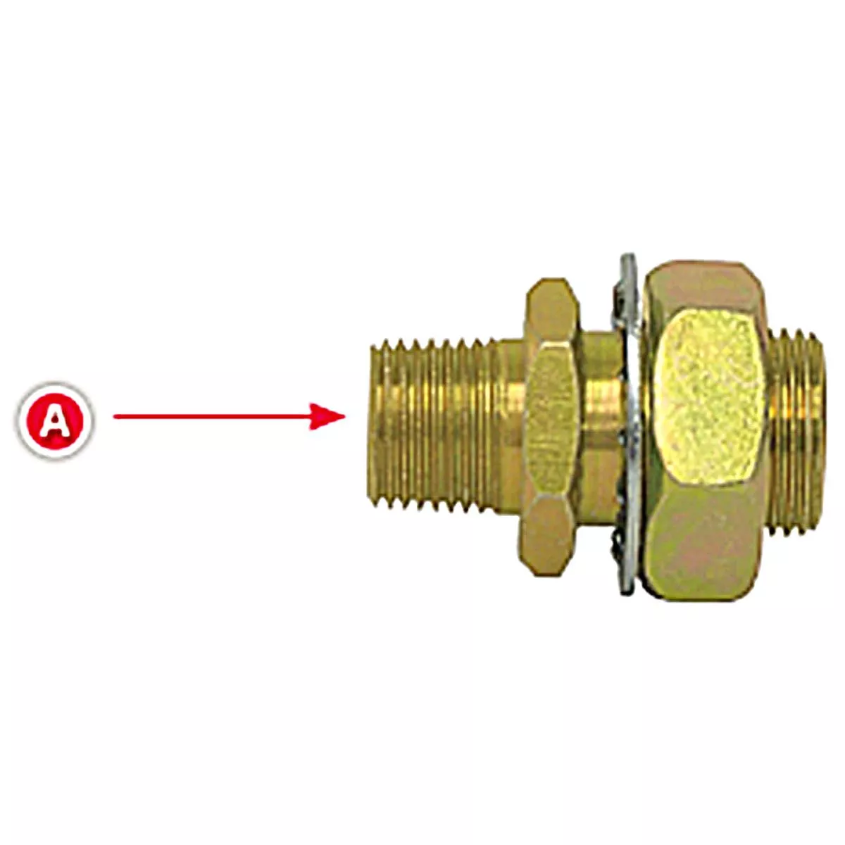 1/4″ Female to 1/2″ Male Steel Terminal Bolts