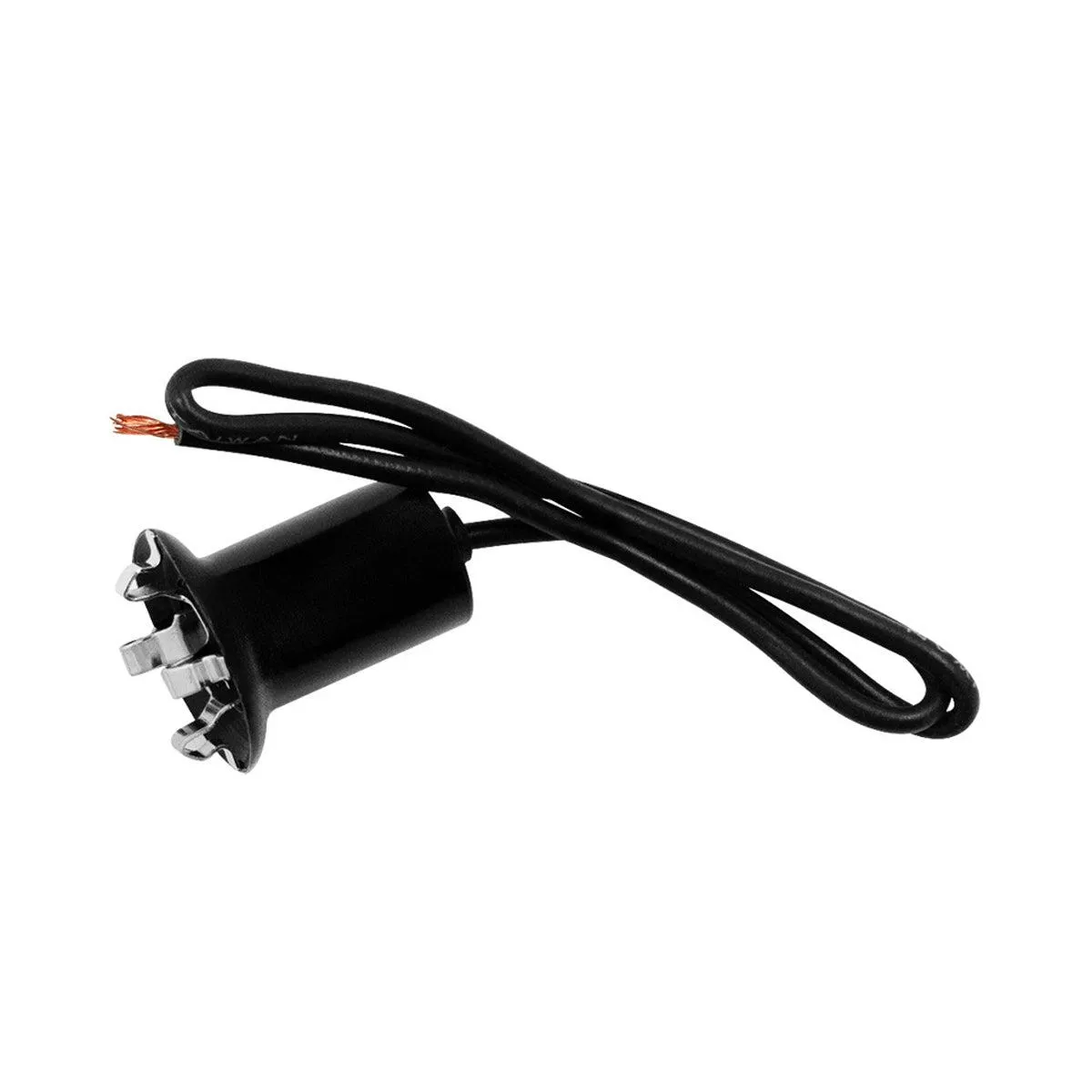1-Wire Universal Miniature Single Contact Instrument Panel & License Plate ‘Snap-In’ Light Socket, 1 Pc