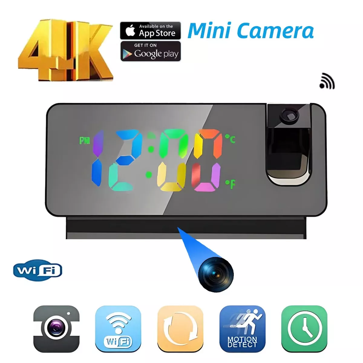 1080P HD Network Camera Smart Motion Detection Security WiFi