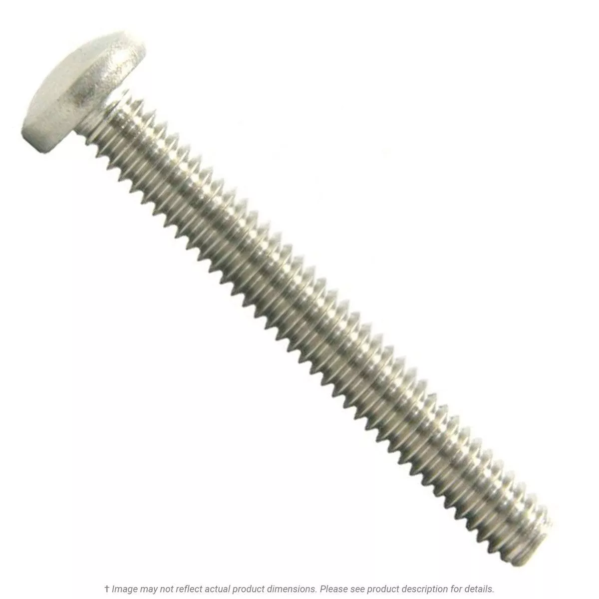 #12-24 x 1/2″ Stainless Steel Phillips Pan Head Machine Screw 18-8