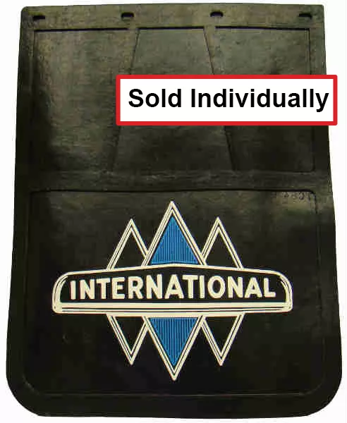24×30 Classic International Triple Diamond logo mudflap