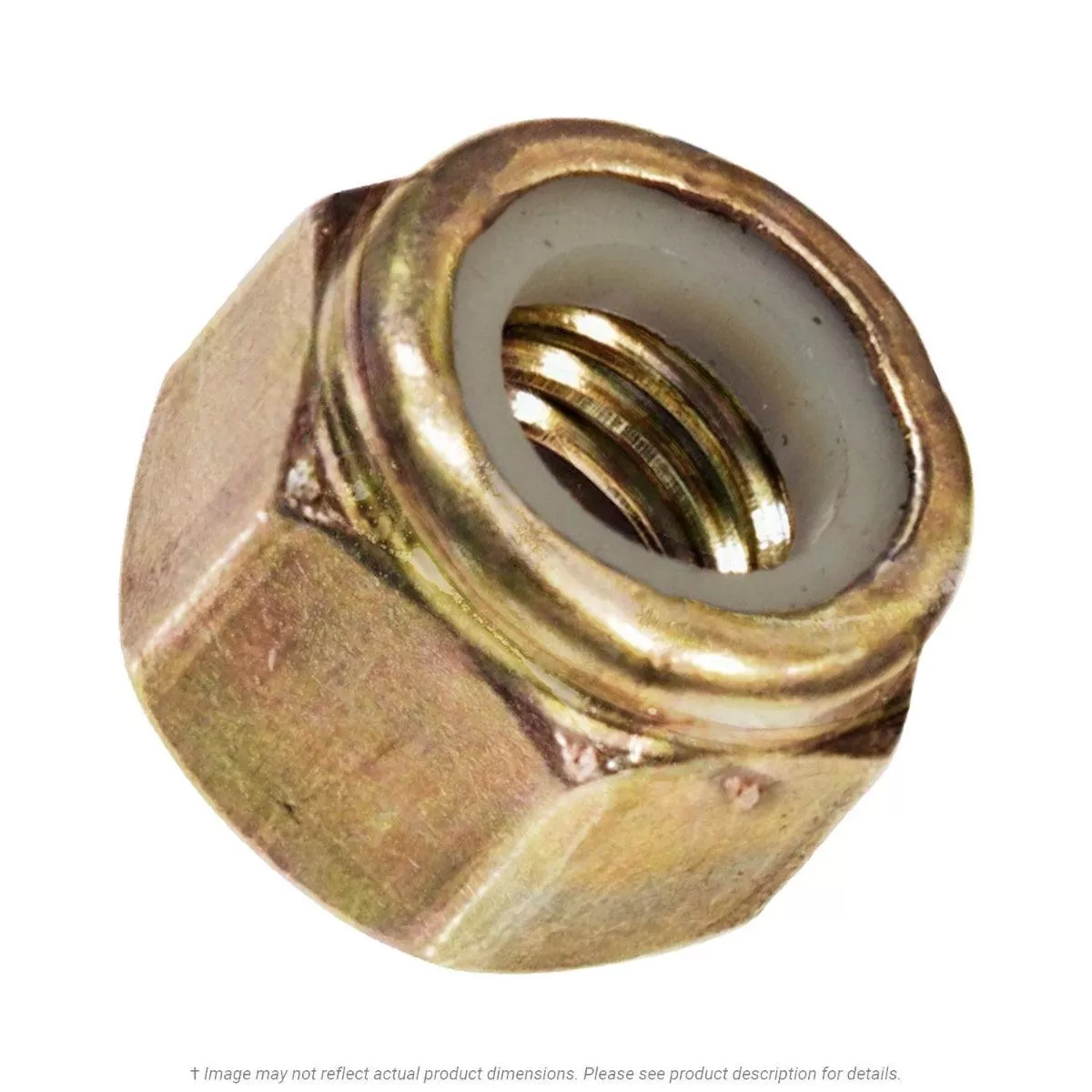 3/4″-10 Zinc Plated Nylon Insert Locknut Grade 8