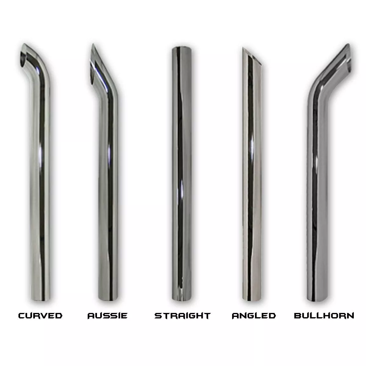 4″ Grand Rock Chrome Exhaust Stacks