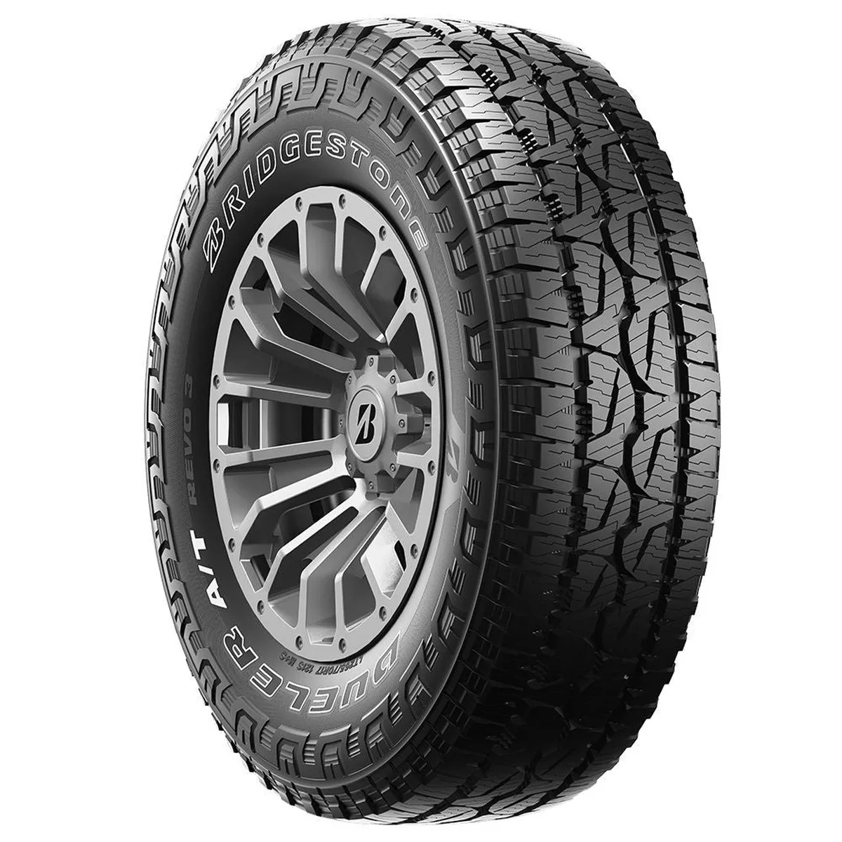 Bridgestone Dueler A/T Revo 3 LT245/75R17 121/118R E/10 OWL All Season Tire