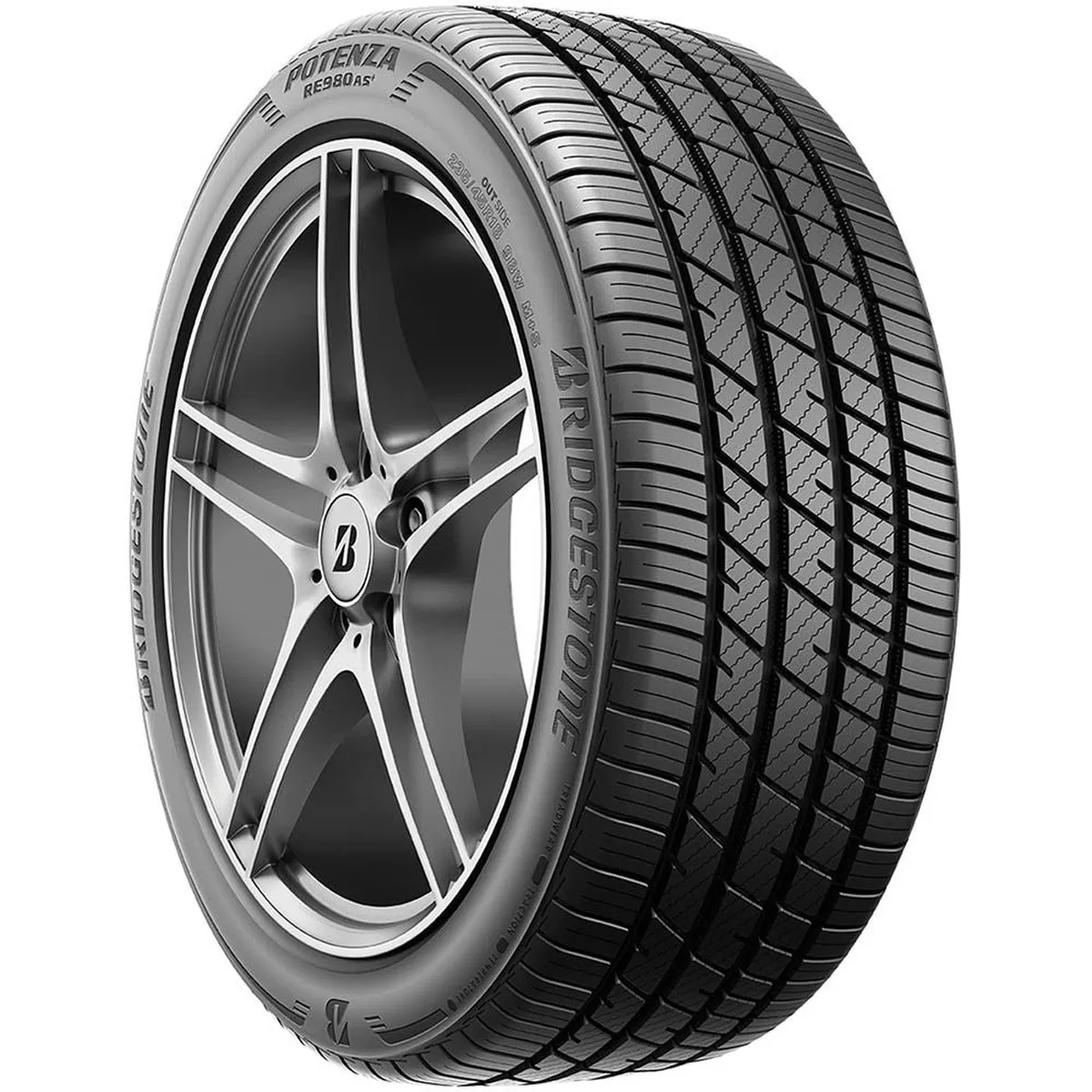 Bridgestone Potenza RE980AS+ 265/35R20 99W XL All Season Tire