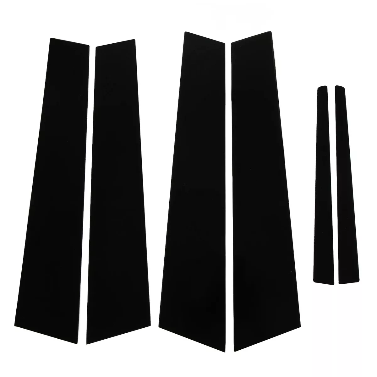 Cadillac ATS Door Window Pillar Post Trim, Glossy Black Molding Sticker Cover