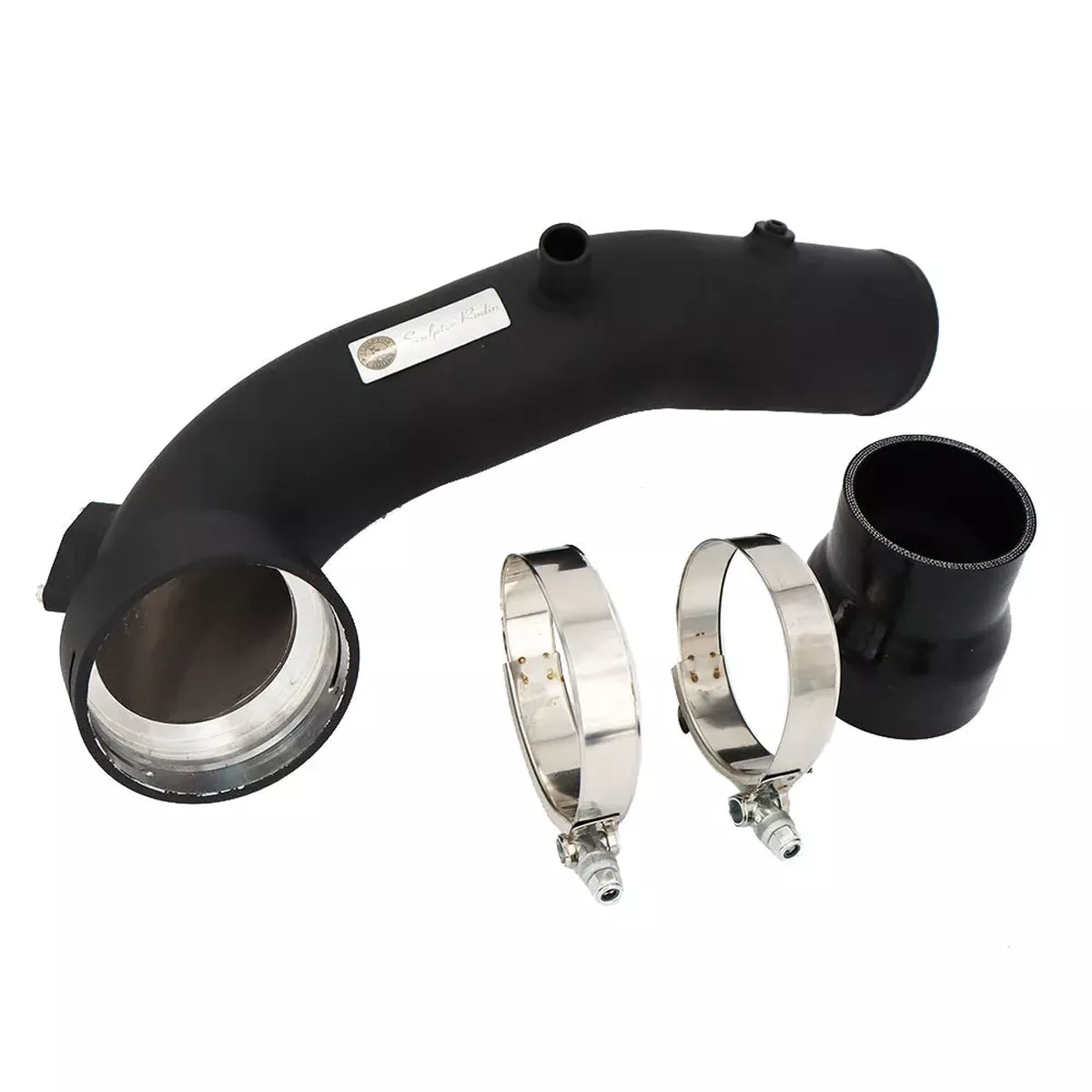 Chargepipe Kit for BMW 535i N55 Aluminium Turbo Discharge Pipe with 3 Inch High Flow T-Bolts