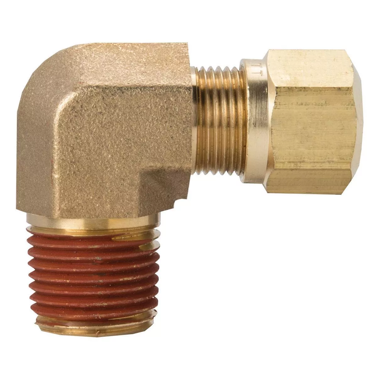 D.O.T. 5/8″ Air to 1/2″ Pipe Brake Fitting 90 Degree Male Elbow