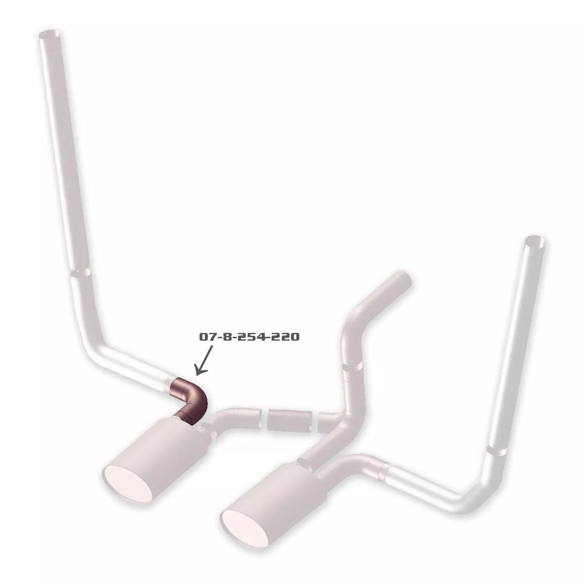 Dynaflex – Kenworth 90-Degree Exhaust Elbow