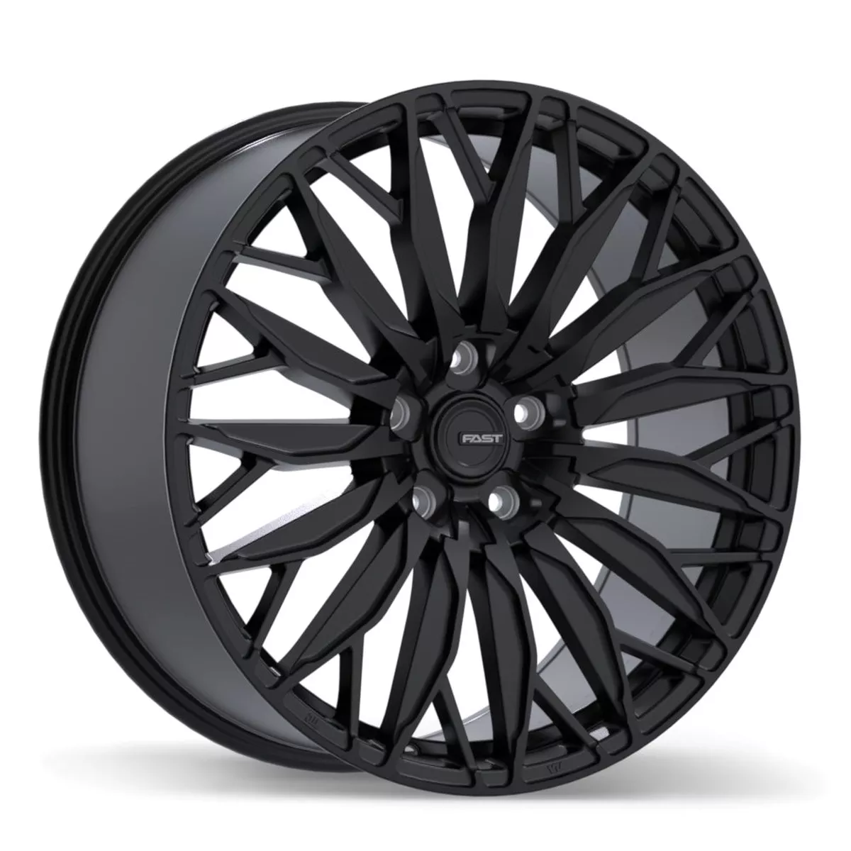 Fast Wheels Onyx 21×9.5 5x112mm +45 66.6mm Satin Black