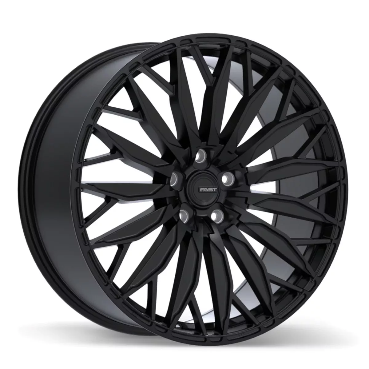 Fast Wheels Onyx 22×9.5 5x112mm +35 66.5mm Satin Black