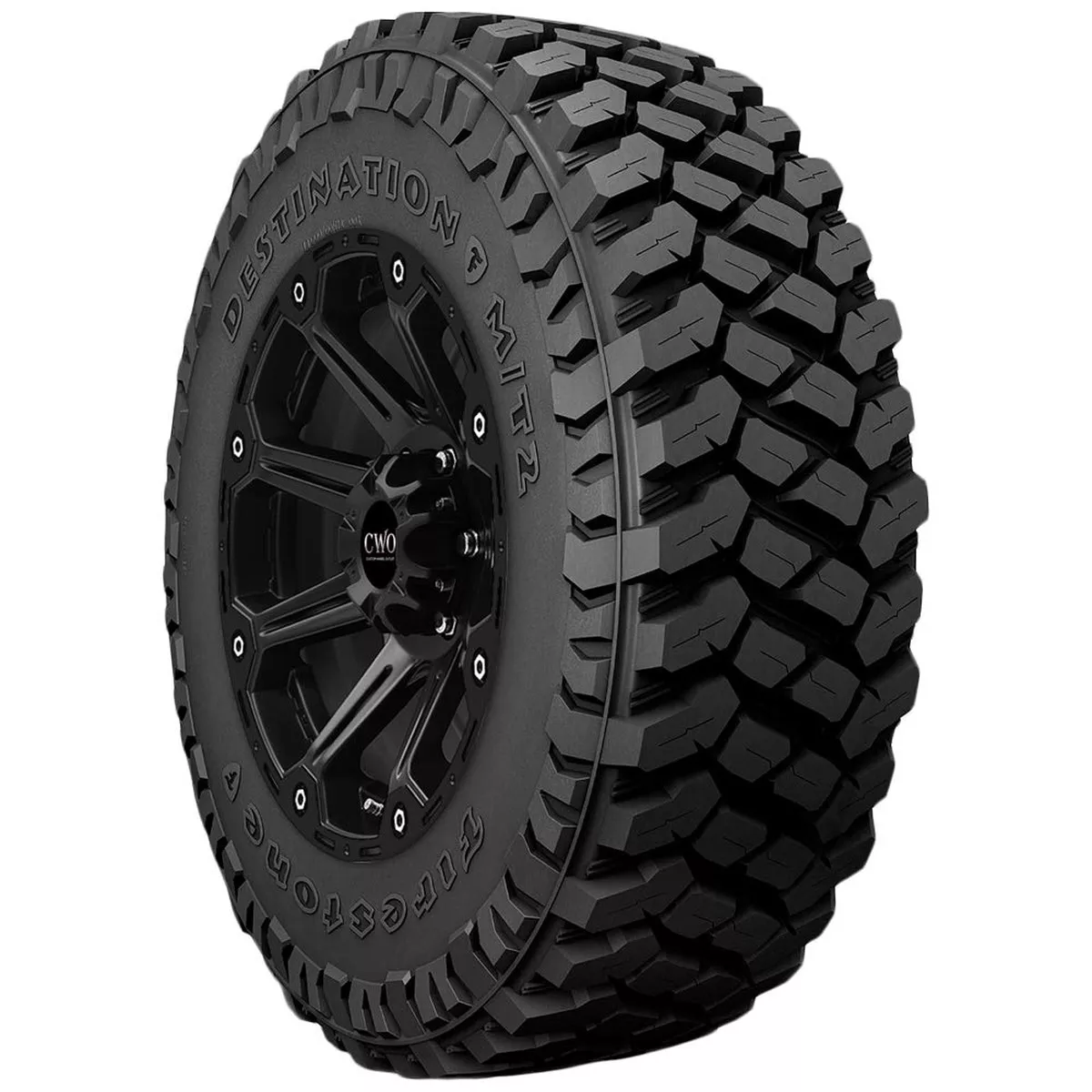 Firestone Destination M/T2 LT255/75R17 111/108Q C/6 OWL All Season Tire