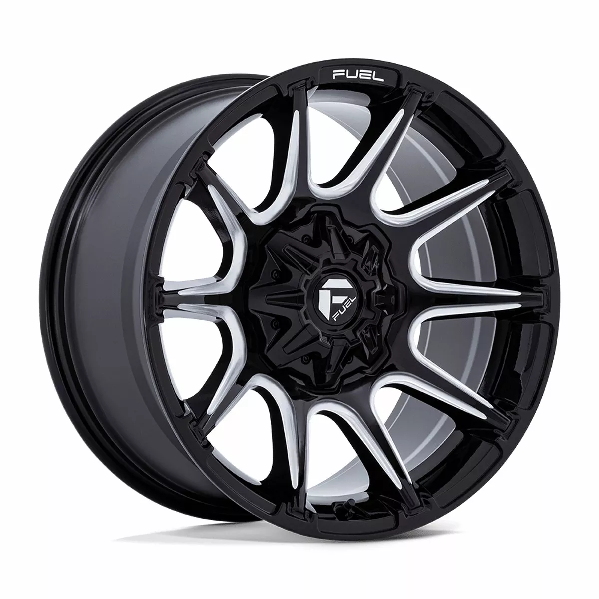 Fuel Off-Road Fc880 Super C 20×10 8×165.1 -18 125.1 Gloss Black Milled