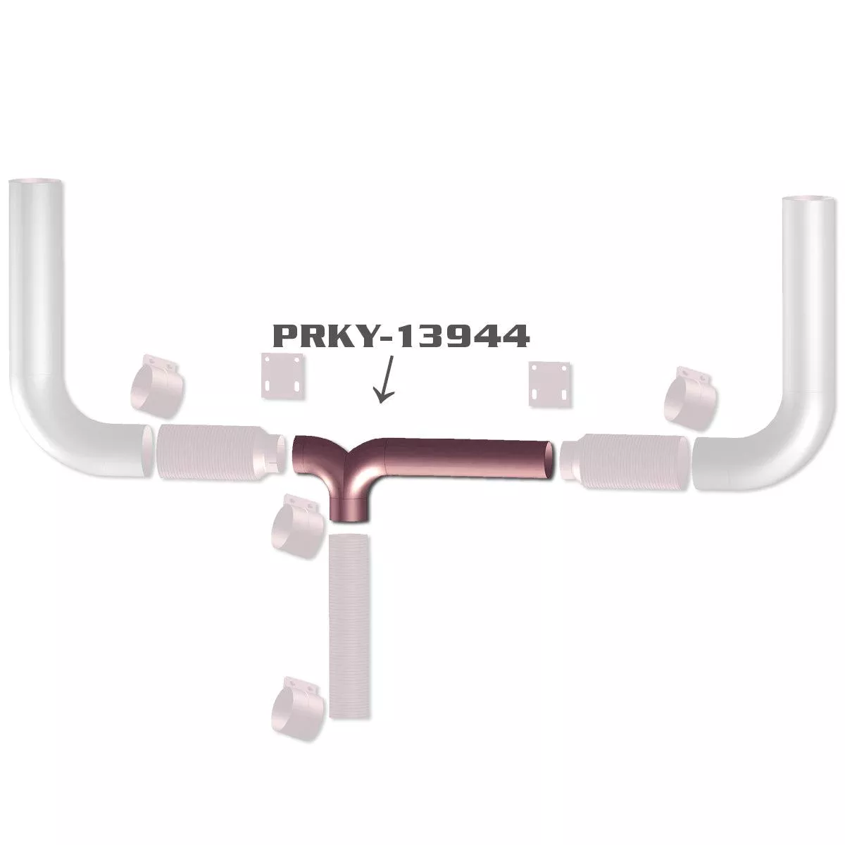 Grand Rock – Peterbilt “Retro” Part – 5 Inch Y-Pipe