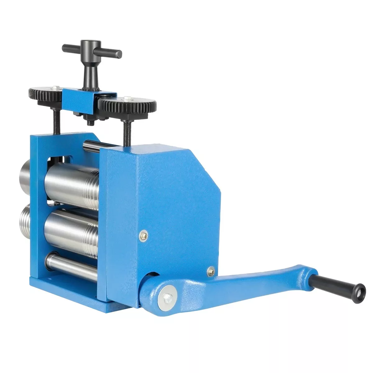Hand Cranked Rolling Mill Jewelry Press Tool Gear 3 To 1