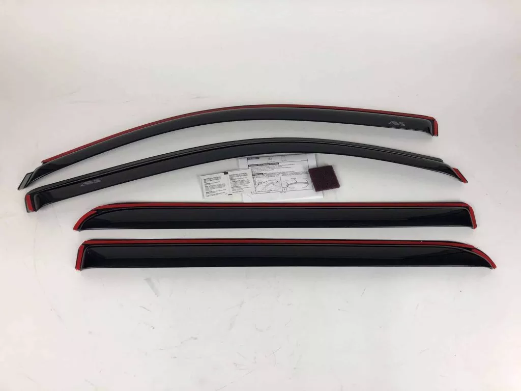 Inside Channel Window Deflectors for International CV and 2019+ Chevrolet 4500/5500/6500- Reg Cab