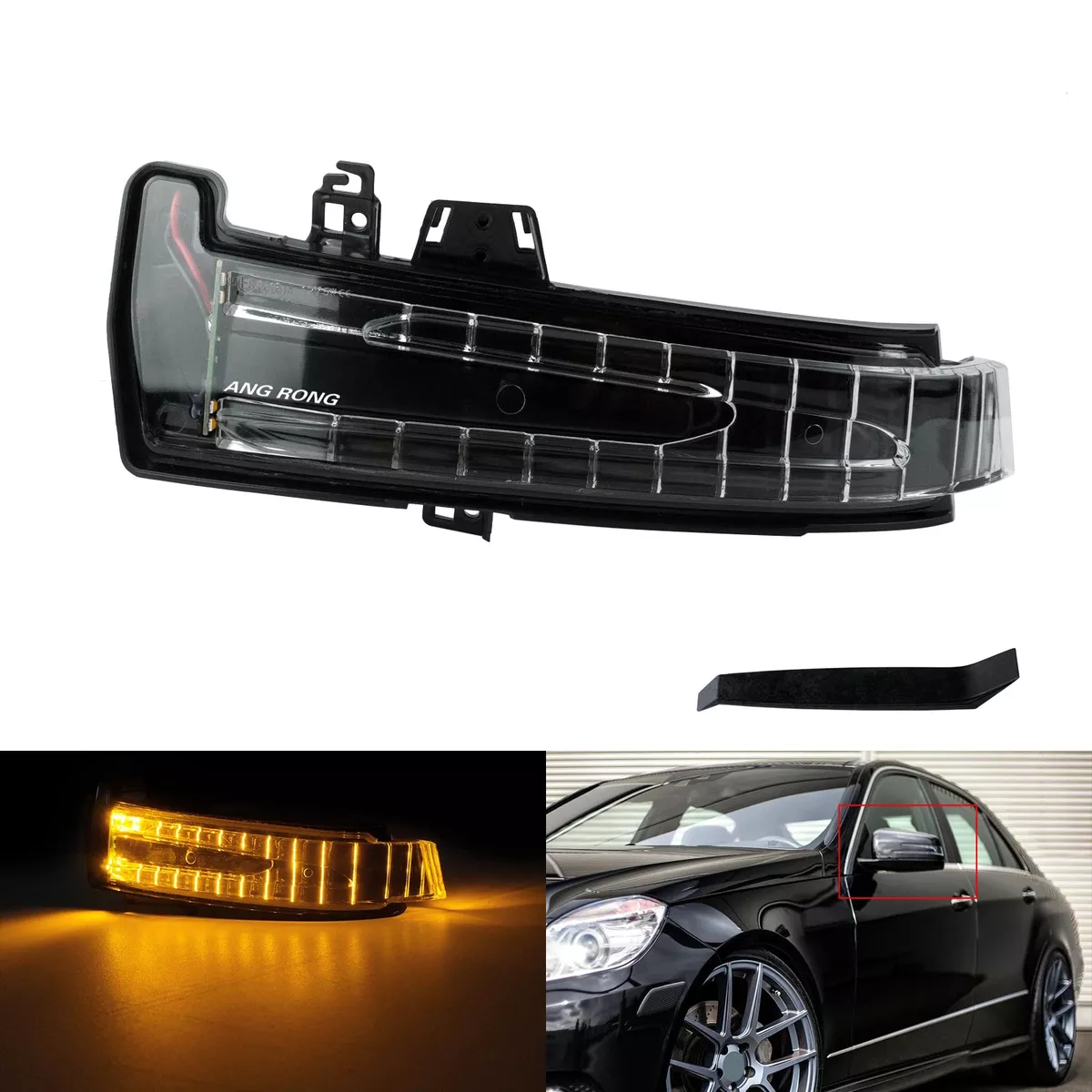 Left Wing Mirror LED Turn Signal Light for Mercedes-Benz C-Class W204