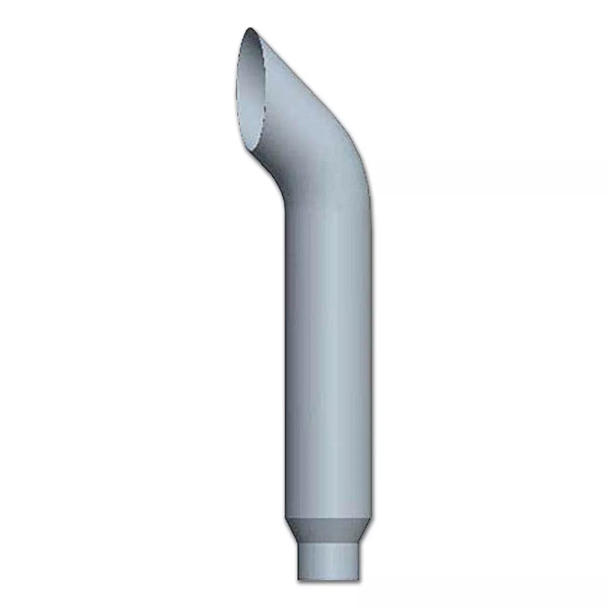 Lincoln Industries – 36″ West Coast Curved Top Exhaust Stack (7″ reduced to 5″)