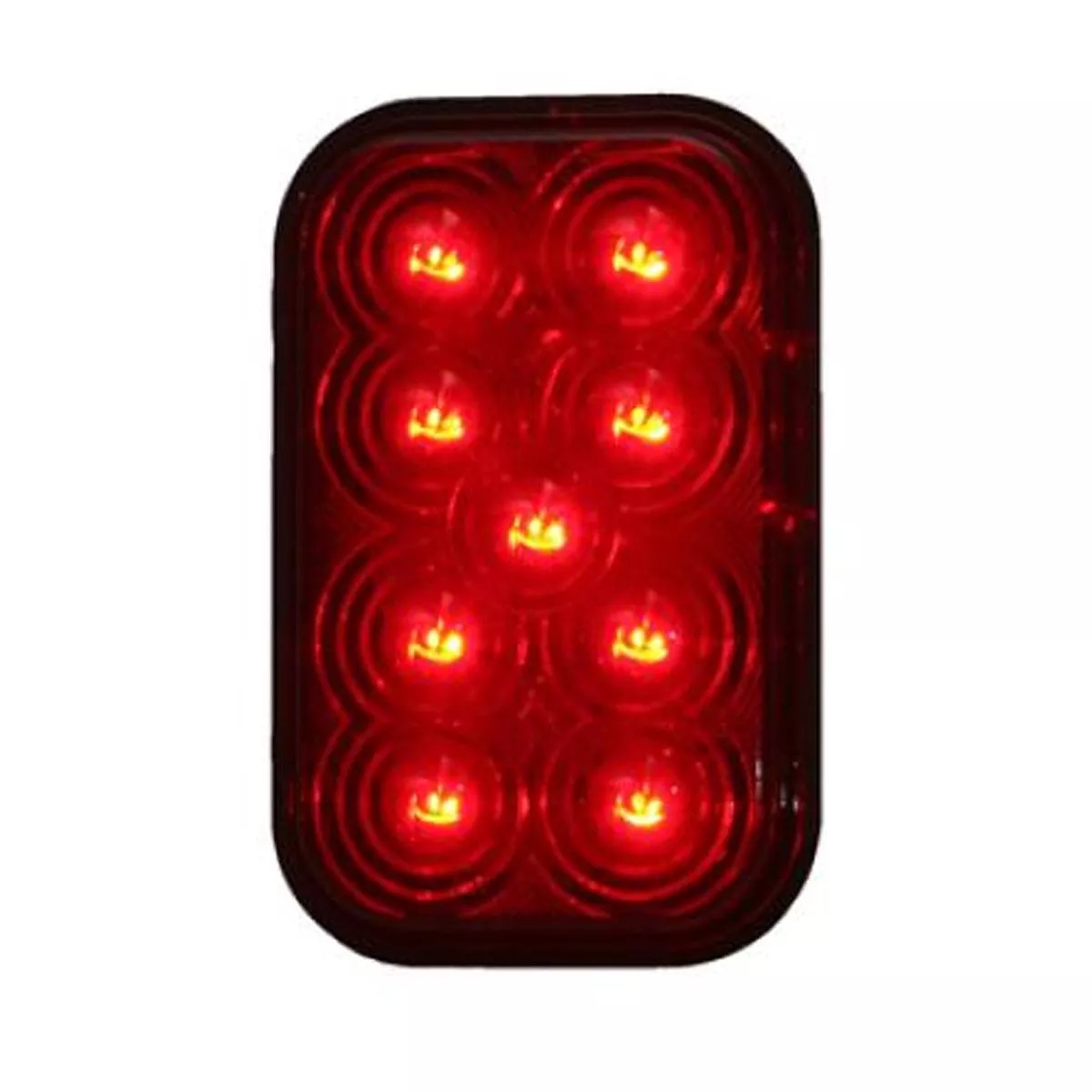 Maxxima – 5″ Rectangle Red Stop/Tail/Turn Light
