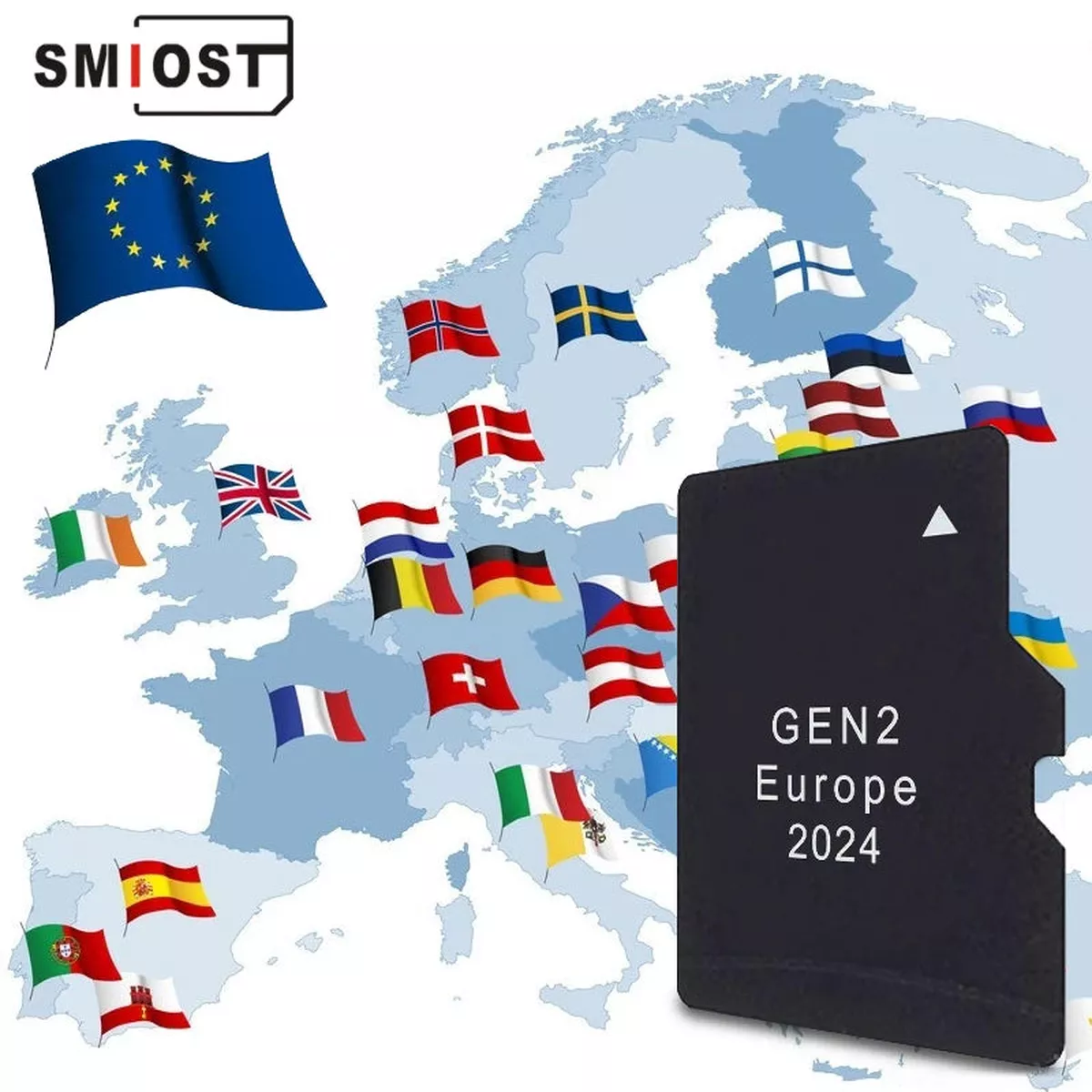 Navigation GEN2 Upgrade 2024 EU North America GPS Maps