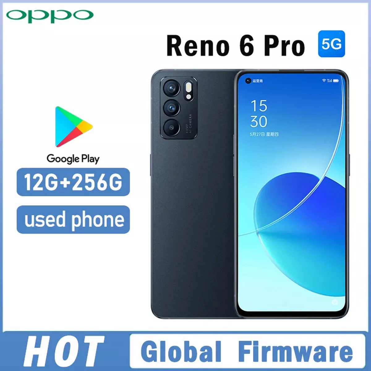 OPPO Reno 6 Pro 5G Global Firmware 12GB RAM 256GB Storage