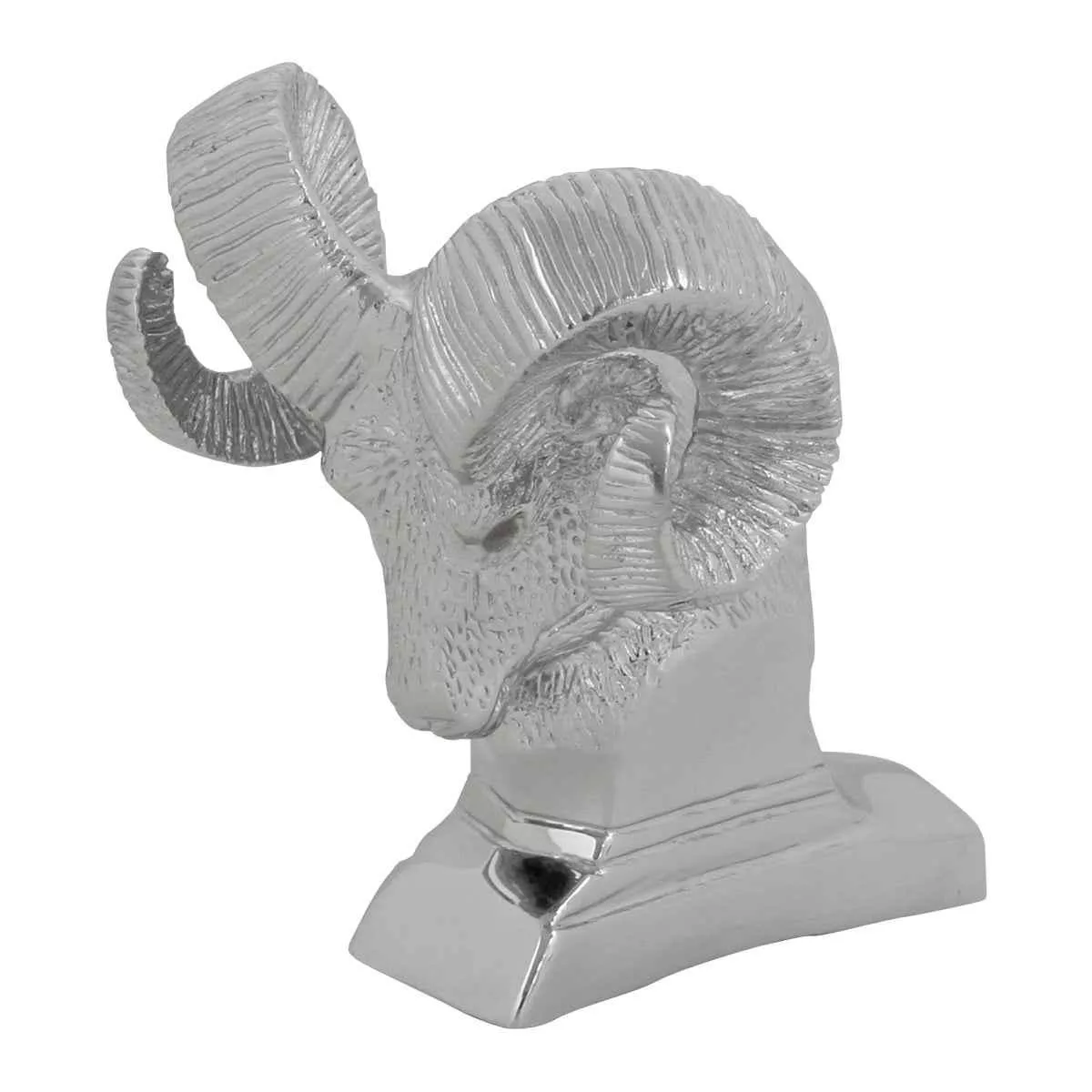 Ram Head Hood Ornament