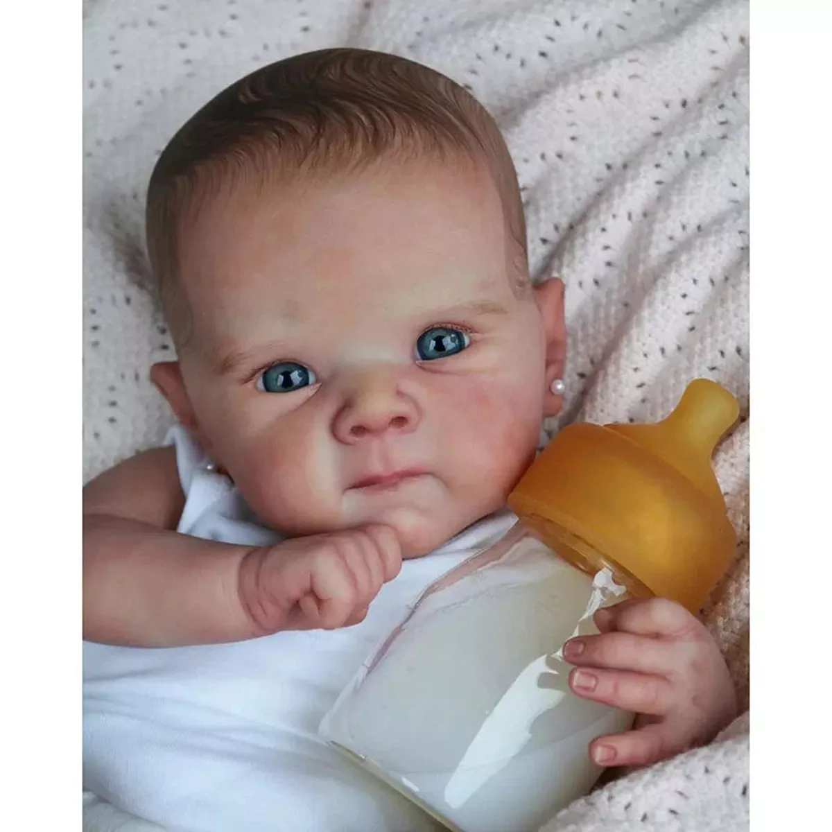 “Reborn Bettie Soft Cuddly Baby Doll with Hand Painted Features –