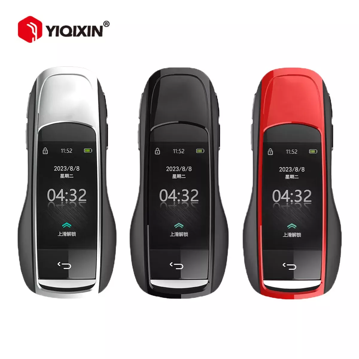Remote LCD Key Screen for Porsche 911, 718, Cayenne, Panamera, Macan, Taycan Fits All Generations