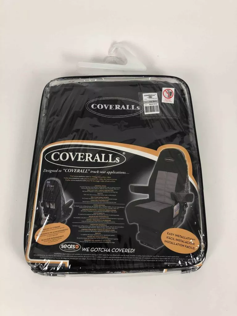 Seats Inc COVERALLs Truck Cab Seat Cover – Grey
