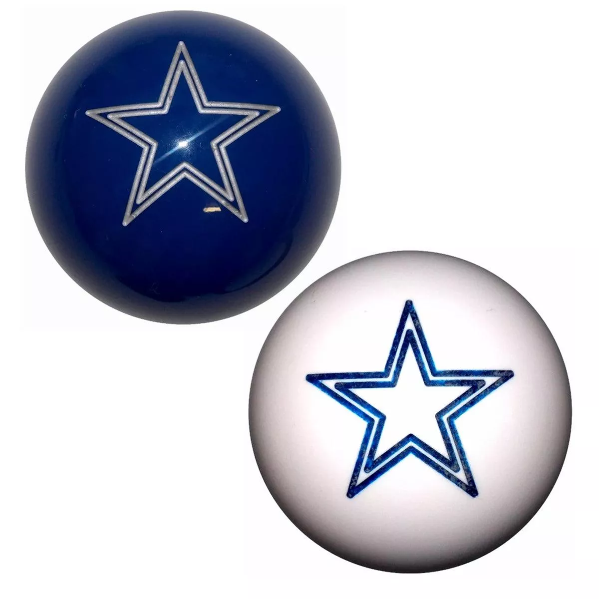 Twisted Shifterz – Blue or White Star Shift Knob