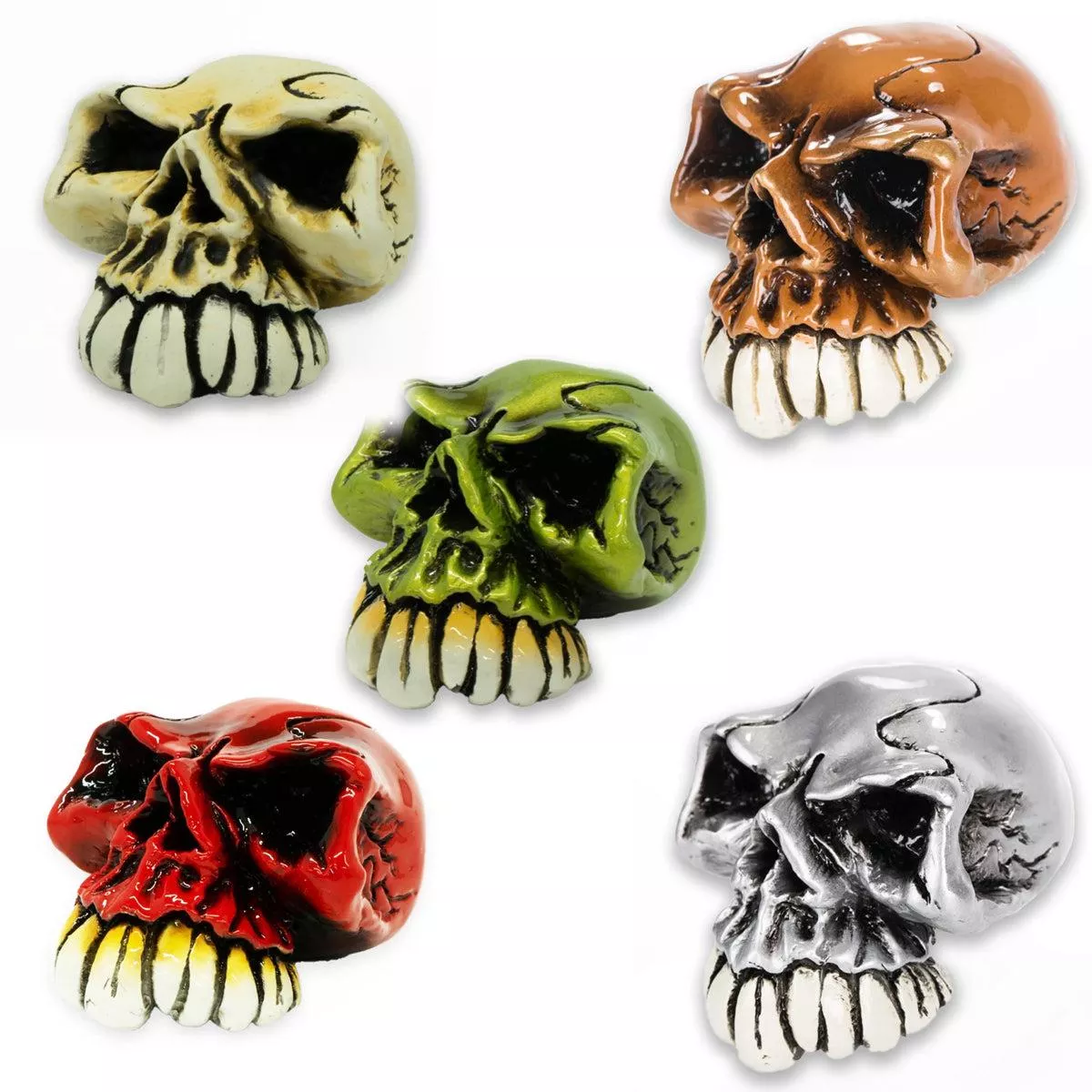Twisted Shifterz – Van Chase “Ombre” Skull Shift Knob (Various Colors)