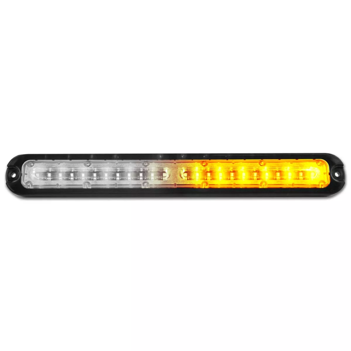 Whelen – 12″ Strip-Lite Plus Warning Light Bar (Amber/White)