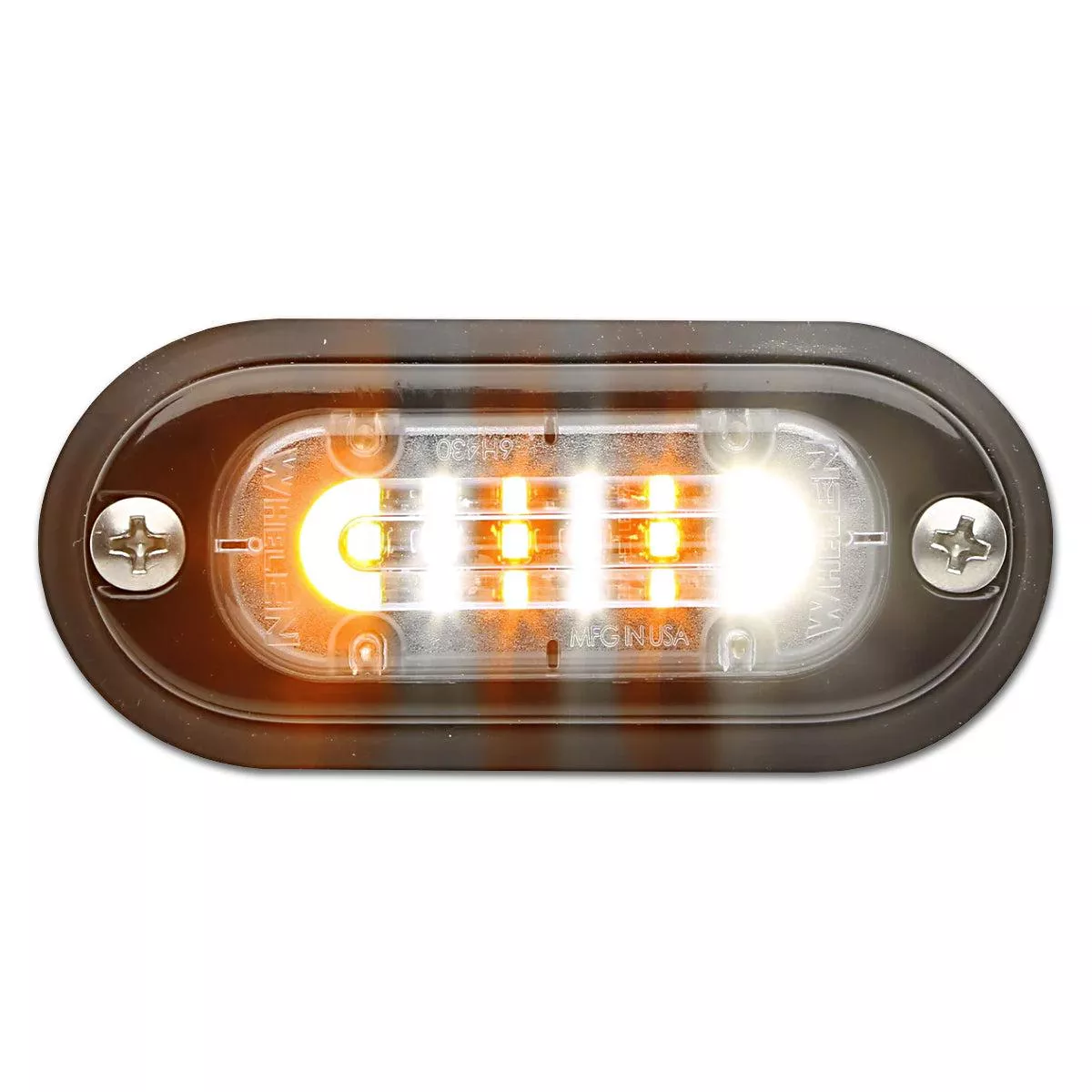 Whelen – 3.9″ ION Mini T-Series DUO Super-LED Light (Amber/White)