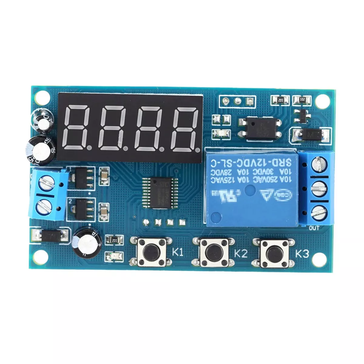 YYA1 Delay Timer Module With LED Display 10A Relay Timer